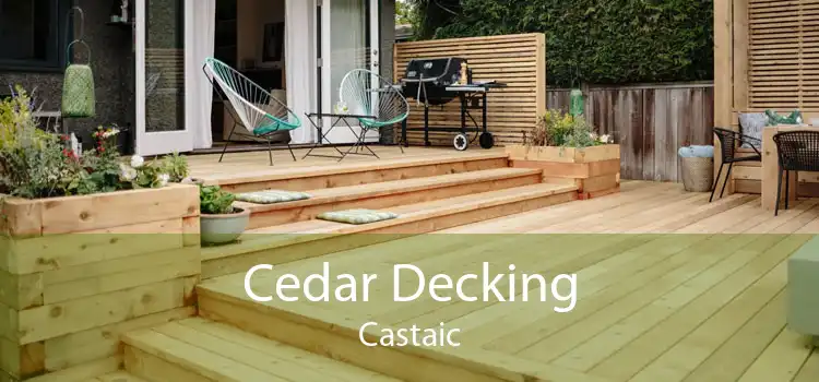 Cedar Decking Castaic