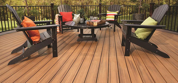 Black TREX Decking in Castaic, CA