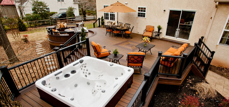 Creative Custom Decks Design in Castaic, CA